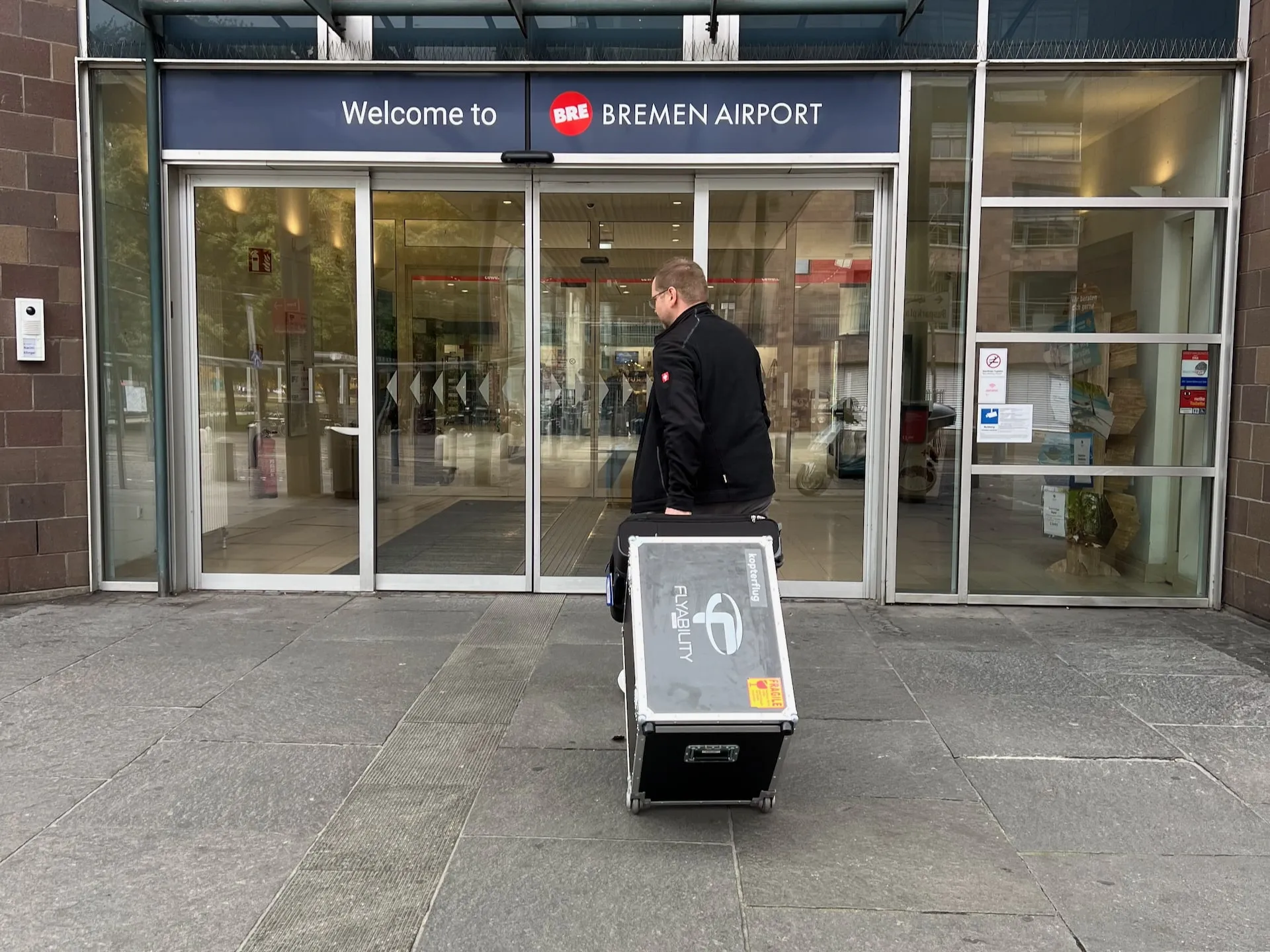 Kopterflug Inspektionsteam